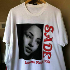 RARE VINTAGE Sade Lovers Rock Tour 2001 T-SHIRT MN038 picture
