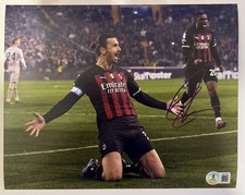 ZLATAN IBRAHIMOVIC SIGNED AUTOGRAPH 8 X 10 PHOTO AC MILAN SWEDEN picture