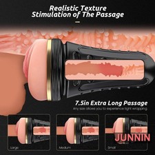 Premium High Quality Realistic Male Stroker Pocket Pussy7.5 Inch Deep Textured picture
