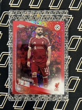 Mohamed Salah Mini Diamond Red /5 Topps Chrome 2026 picture