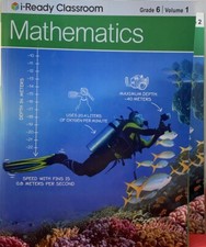 Curriculum Associates i-Ready Classroom Mathematics Grade 6 2-book set NEW picture