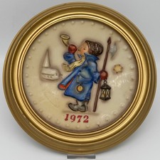 Vintage 1972 Goebel Hummel Annual Plate Hear Ye Hum 265 West Germany TMK4 picture