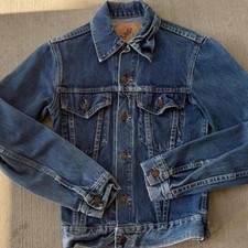 Vintage 1960s Levi’s 557 Big E early Type III Trucker Jacket Pre-Handwarmer  picture