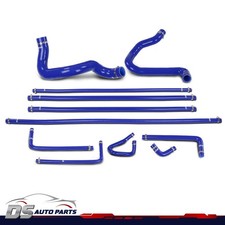 Fits 1988-1994 Ford F150 F250 F350 Bronco 5.0/5.8L Heater Hose+Radiator Kit Blue picture