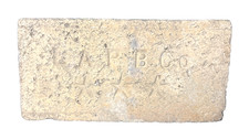 Old Antique & Vintage LAP B CO Star Fire Brick 1891-1926 Collectible Rare Yellow picture