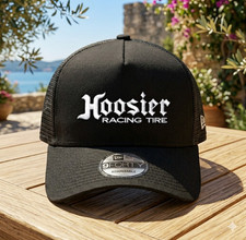 Hoosier Racing Tire Embroidered Trucker Hat Mesh Snapback Adjustable Cap picture
