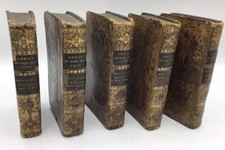 1800-1801 Inca Garcilaso de la Vega Historia General del Peru 5 Antique Volumes picture