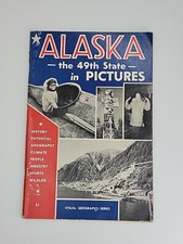 1961 Alaska In Pictures USA 49th State Russia Gold Glacier Senator Inuit Travel picture
