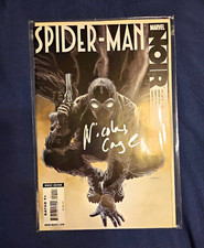 Marvel Spider-Man Noir #1 (2009) Signed Nicolas Cage Modern Age Single Issue picture