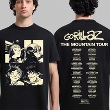 Gorillaz The Mountain Tour 2026 US And Canada Merch With Dates Back T-Shirt picture
