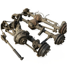 2004-2006 Ford F-150 Rear Differential Axle Assembly 126K NBM3M picture