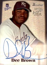 2000 Bowman #DB Dee Brown Autographs picture
