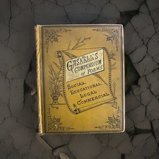Victorian Reference ~ Gaskell’s Compendium of Forms ~ 1884 Etiquette & Penmanshi picture