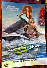 WWE SummerSlam 2008 Poster 39x27. Maria Kanellis. Rare Vintage AEW ROH Wrestling picture