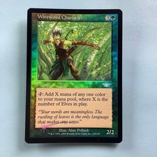 Wirewood's Mediator/ Wirewood Channeler LGN English Foil #2f3d7e picture