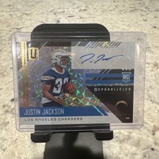 2018 Panini Unparalleled - Rookie Justin Jackson #242 Hyper /25 (AU, RC) picture