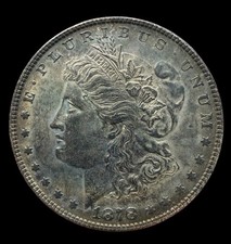 1878-P 7TF $1 MORGAN SILVER ONE DOLLAR, Dark, 10/11/26  picture
