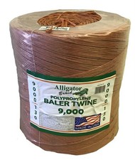 Alligator Brand Orange Polypropylene Baler Twine 9000ft High Strength picture