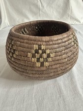 Antique Native American Indian Hand Woven Pomo Basket Finely  Woven  picture
