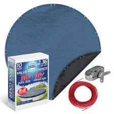 PoolCoverChoice Winter Swimming Pool Cover for 30 ft Round Pool picture