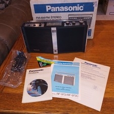 VINTAGE   PANASONIC FM-AM-FM STEREO  RADIO   RF 973 -NOS  picture
