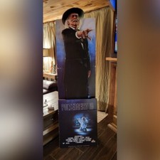 Poltergeist III (1988) AUTHENTIC RARE Movie Standee 6 Feet tall 36 Years old picture