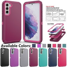 For Samsung Galaxy S21 5G Case Shockproof Heavy Duty Rugged Dual Layer Cover picture
