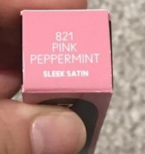 MAC Ximal Sleek Satin Lipstick 821 PINK PEPPERMINT - Full Size 3.5g / 0.12oz NIB picture