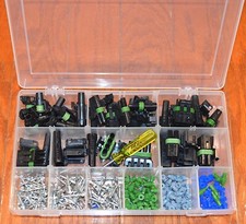 DELPHI WEATHERPACK CONNECTOR STARTER KIT #2A  238 PIECES   APTIV picture