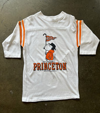 VINTAGE 70s Artex Snoopy Princeton Jersey Sz M picture