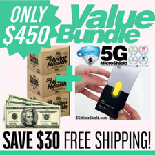 50 ppm ddw bundle (3 x 50 ppm cases ) and one 3G,4G,5G  protection card for only picture