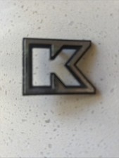 VINTAGE 1986 87 88 89 PLYMOUTH K CAR EMBLEM OEM 4229481 MOPAR picture
