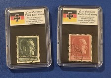 Germany - Adolf Hitler Reichsparteitag 1938 Stamp Set WW2 Nazi German Postage picture