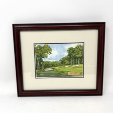 Lee Wybranski Caves Valley Golf Cub The 10th Hole Signed Serigraph Gift Golf Art picture