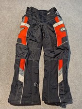 Castle X Racewear Pants Medium Black Red Switch Snowmobile Racing  picture