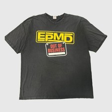 Vintage Rap EPMD Out Of Business Graphic T-Shirt Size XXXL picture