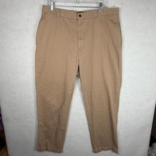 Dockers Well Worn Khakis Men's Tan Cotton Chino Pants picture