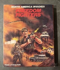 VTG 1986 FREEDOM FIGHTERS RPG by Fantasy Games Unlimited Complete In Box #2401 picture