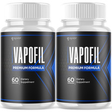 (2 Pack) Vapofil Advanced Male Pills Vapo Fil Formula Supplement 120 Capsules picture