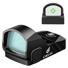 3 MOA Green Dot & 64 MOA Ring Reticle Sight CYELEE WOLF2-G for RMR Cut Canik SFX picture