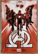 Marvel New Avengers Volume 1 Hardcover by Jonathan Hickman OHC picture