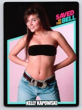Kelly Kapowski Saved By The Bell TV Actress Model Hot Spicy Custom Trading Card picture