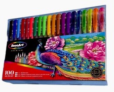 RoseArt Multi-Color Pens 100 Gel Pen NEW picture