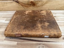 1804 HOSEA TRANSLATED FROM THE HEBREW leather SAMUEL HORSLEY rare ANTIQUE old picture