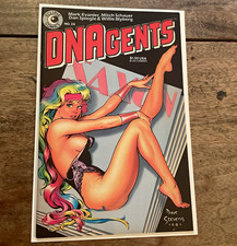 DNAgents #24 Eclipse Comics 1985.  Dave Stevens Cover Art.  Comic Book picture