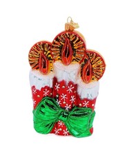 Ornament King Heartfully Yours  HOLIDAY BEAMING  Drop Christmas Ornament picture