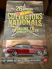 2026 Hot Wheels 26th Collectors Nationals ’70 Chevy Nova SS #6044/6200 picture