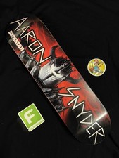 SUPER RARE Aaron Snyder Red Warrior Darkstar Skateboard Deck Pro Model VINTAGE picture