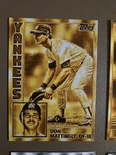 Don Mattingly Custom Card - Gold picture