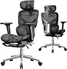 Ergonomic Mesh Office Chair High Back Desk Chair, Lumbar Support, Adjustable Arm picture